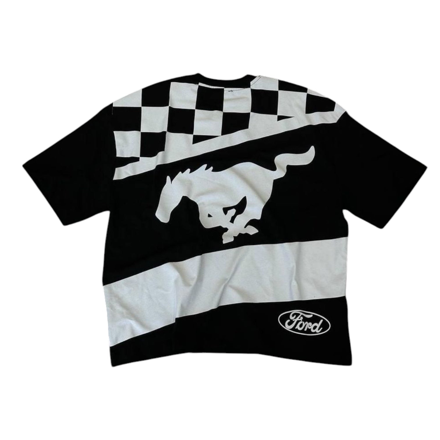 RICH GANG: Mustang Crop Tee HD77